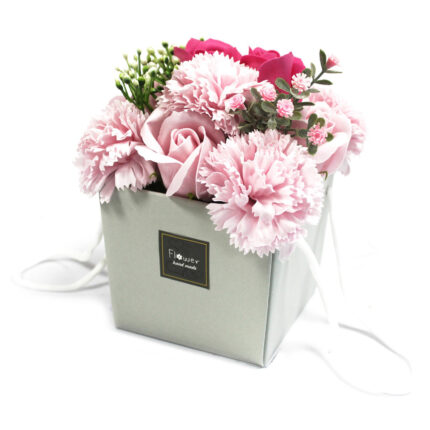 Bouquet Flores Jabón-Rosas Rosas y clavel 1