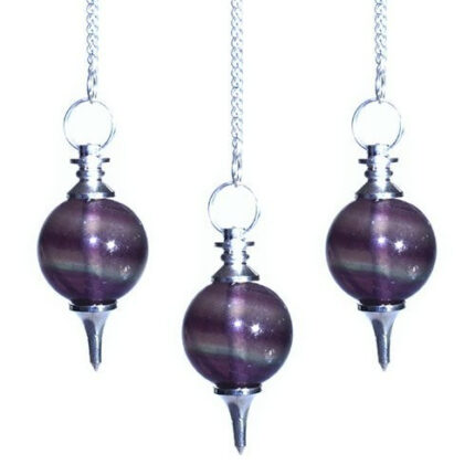 Sphere Pendulums - Purple Fluorite 1