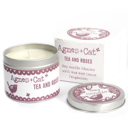 Velas en Lata - Tea and Roses 1
