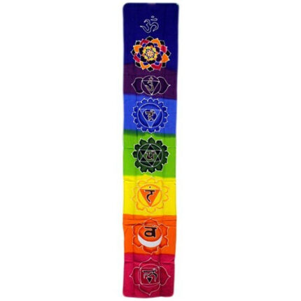 Banner vertical Chakra - Arco iris 183x35cm 1