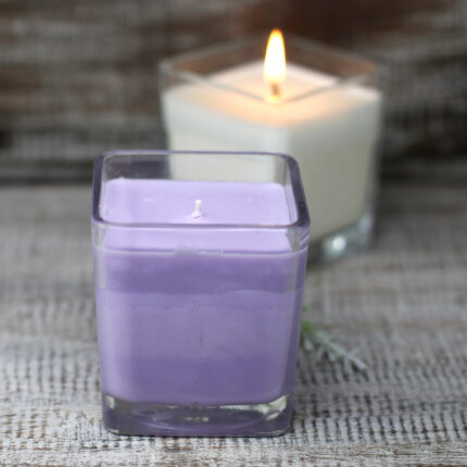 Velas de Soya sin Etiqueta- Lavender & Basil 2