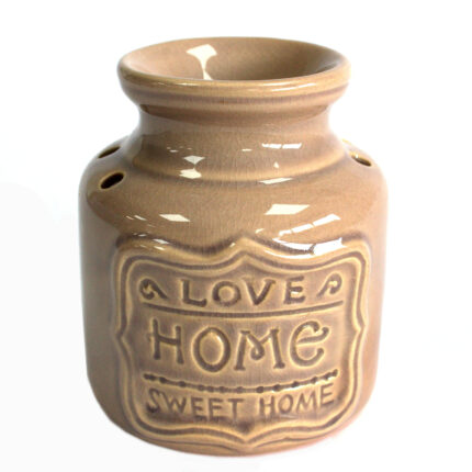 Lrg Quemador de aceite - Gris - Love Home Sweet Home 1