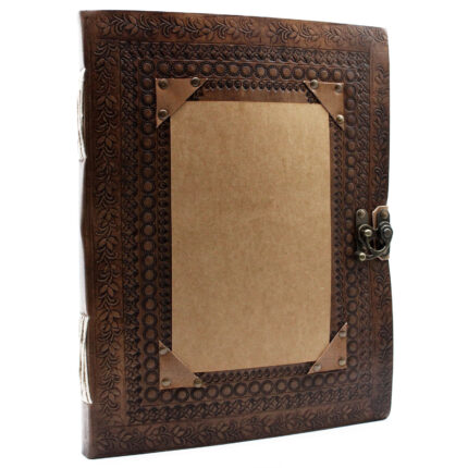 Huge Customisable Visitor Leather Book 10x13 (200 pages) 1
