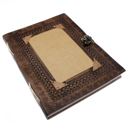Huge Customisable Visitor Leather Book 10x13 (200 pages) 2
