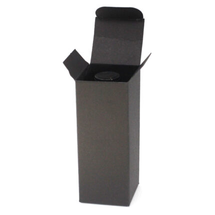 Caja para Botella Ámbar 50ml - Negro 2