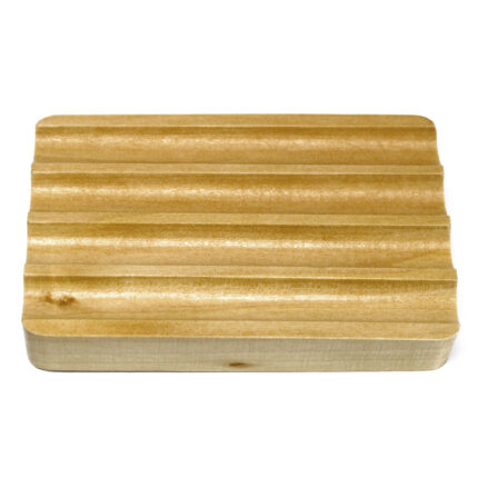 Jabonera de madera Hemu - Acanalada 2