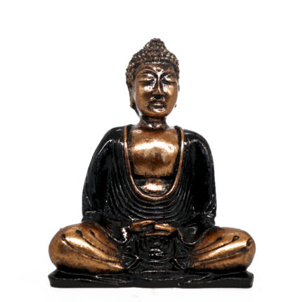 Buddha Negro y Oro- Med 1