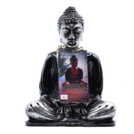 Buddha Gris y Negro - Med 2