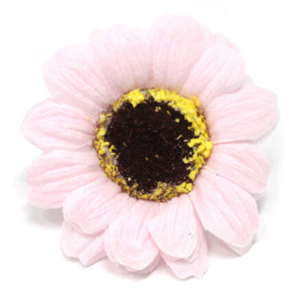 Flor de girasol manualidades deco mediana - rosa 1
