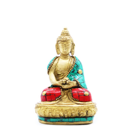 Figura de Buda de Latón - Amitabha - 9.5 cm 1