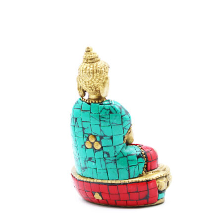 Figura de Buda de Latón - Amitabha - 9.5 cm 2