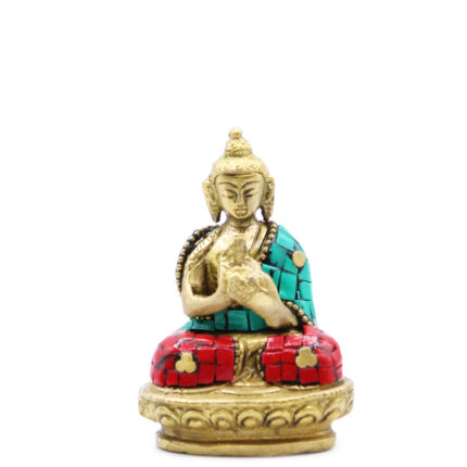 Figura de Buda de Latón - Bendición - 7.5cm 1