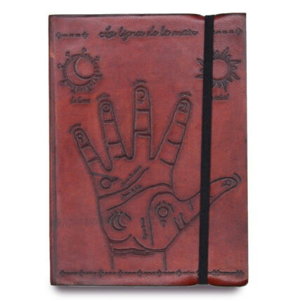 Cuaderno pequeño con elástico - Quiromancia 2