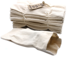 Natural 4 oz bolsa de algodón de trigo 1