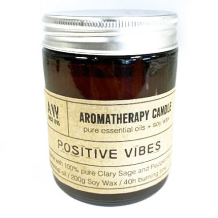 Vela para Aromaterapia - Vibraciones positivas 1