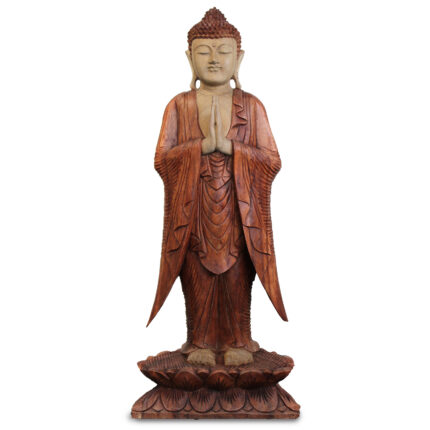 Estatua de Buda en pie - 1 m Bienvenida 1