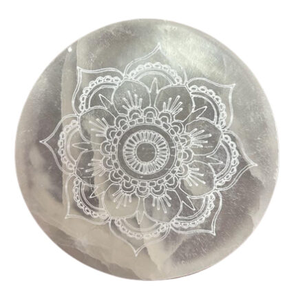 Placa de Carga Pequeña 8cm - Diseño Mandala 1