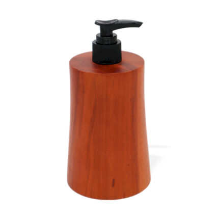 Dispensador de jabón de madera de teca natural - Taper 1