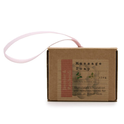 Jabon de masaje individual en caja - Jazmín y pachulí 1