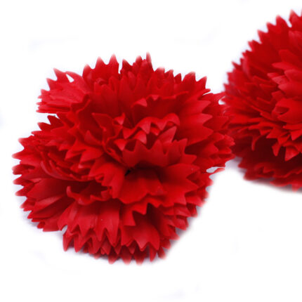 Flor de Jabón Manualidades - claveles - Rojo 1